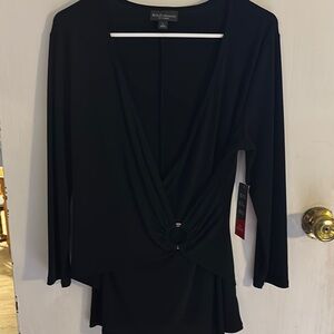 Black Long Sleeve Top